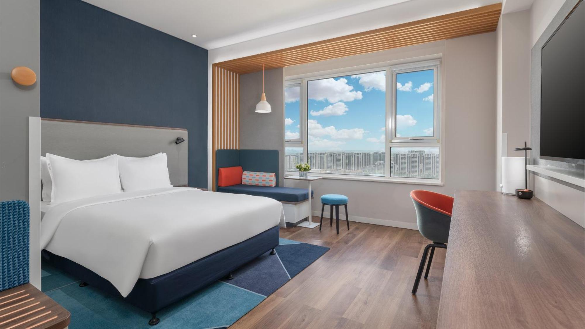 Holiday Inn Express Yinchuan Downtown By Ihg Exterior foto